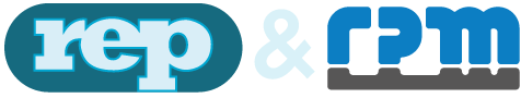 REP international & RPM logos