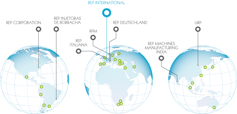 after-sales and sales of injection molding presses REP international
